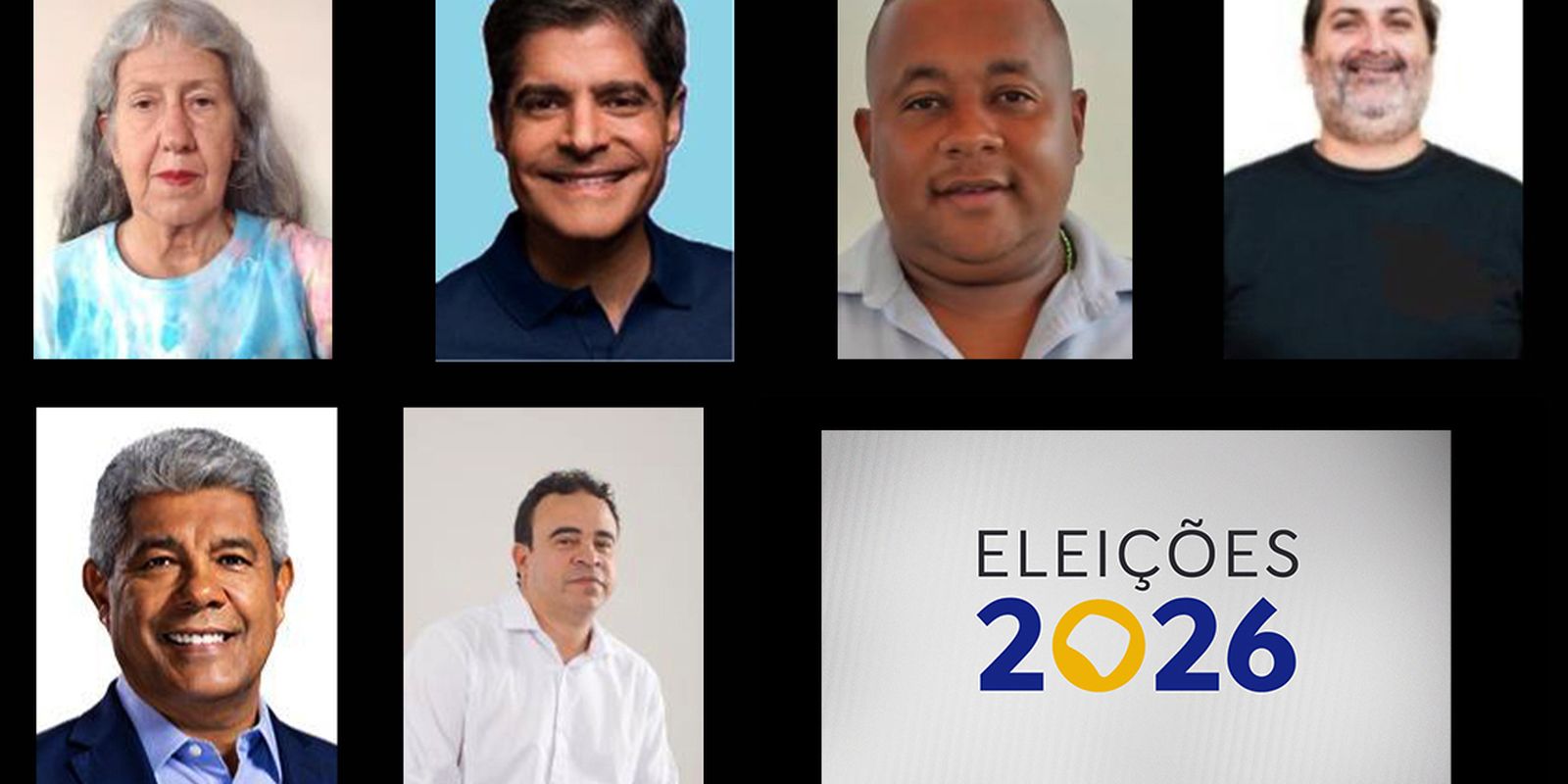 Conheça os seis candidatos a governador da Bahia
